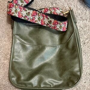 Lot of Four Ahdorned Crossbody Bags with 4 Extra Straps